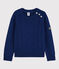 Pull laine et coton enfant garçon bleu MAJOR