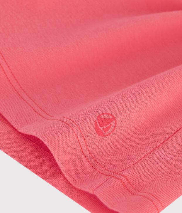 Kinder-T-shirt van effen katoen met korte mouwen FLAMAND