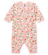 Zachte pyjama zonder voetjes voor babymeisjes