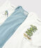 Set van 3 Petit Bateau x Deyrolle bodysuits met lange mouwen voor baby's variante 1