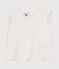 Blouse sans manche en coton bébé blanc MARSHMALLOW