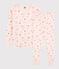 Pyjama snugfit imprimé princesses petite fille en coton rose FLEUR/blanc MULTICO
