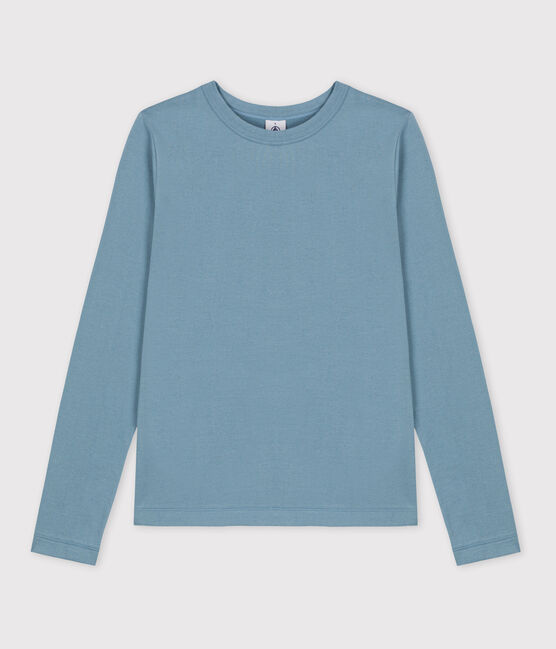 L'ICONIQUE, dames-T-shirt met ronde hals in katoen blauw ROVER