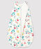 Gigoteuse bébé fille en velours blanc MARSHMALLOW/blanc MULTICO