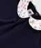 Sweatshirt bébé en coton uni avec son col imprimé SOIR