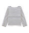 T-shirt meisjes beige COQUILLE/blauw SMOKING