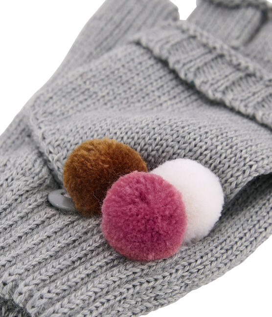 Gants enfant fille gris SUBWAY CHINE