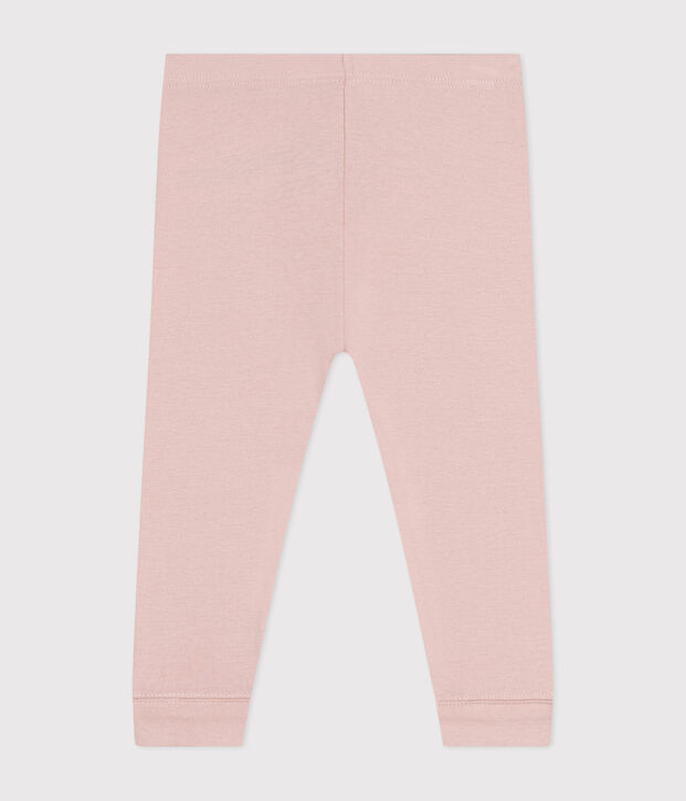 Effen katoenen babylegging roze