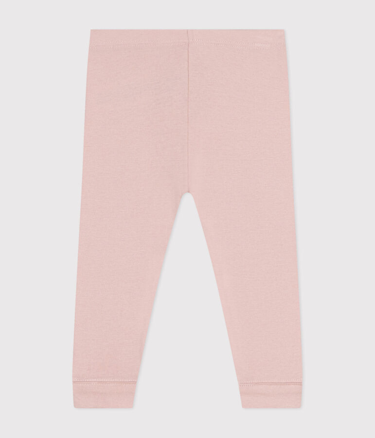 Effen katoenen babylegging roze