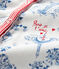 Slaap lekker baby met zijopening. wit/multicouleur