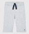 Jersey Jongensbermuda grijs POUSSIERE CHINE