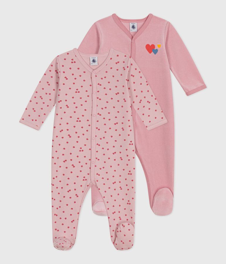 Setje van katoenen babypyjama's met print variante 1