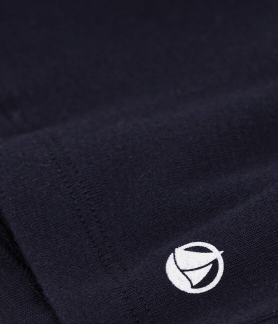 T-shirt in katoen voor meisjes blauw SMOKING