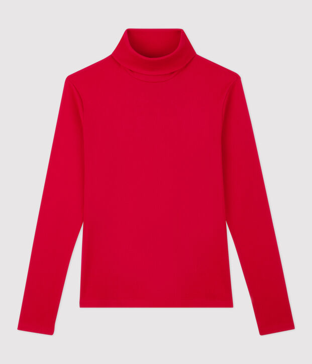 Iconische katoenen ondertrui Dames rood