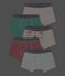Lot de 5 boxers petit garçon en coton dont un phosphorescent variante 1