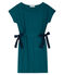 Robe manches courtes femme vert PINEDE