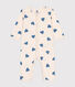 Katoenen babypyjama zonder voetjes met print