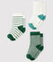Lot de 3 chaussettes bébé garçon variante 1