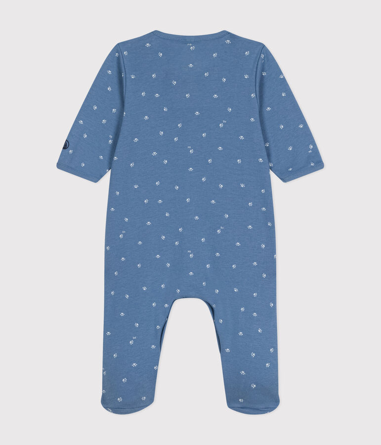 Katoenen babypyjama blauw BEACH/ MARSHMALLOW