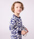 Pyjama déguisement enfant en coton imprimé zèbre