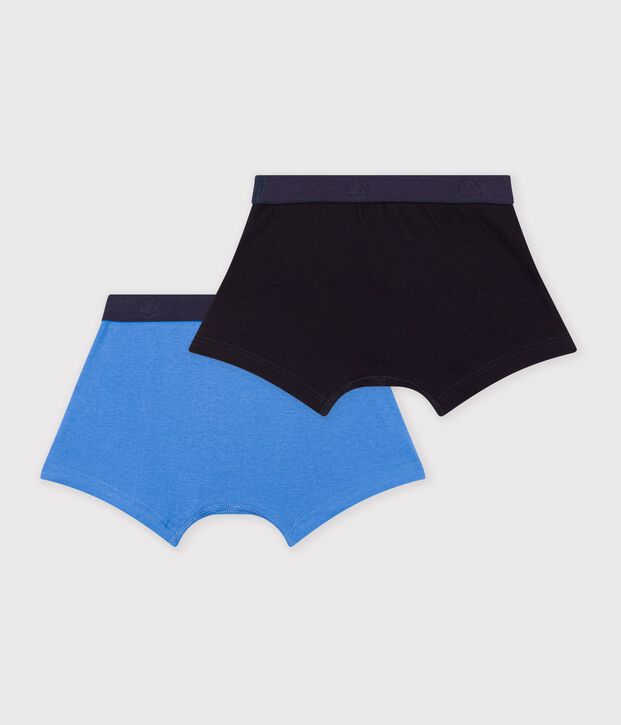 Lot de 2 boxers en coton multicouleur
