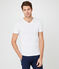 Tee-shirt manches courtes col V homme blanc ECUME