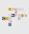 Domino-puzzelspel – Djeco x Petit Bateau variante 1