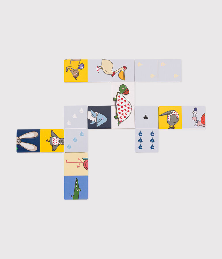 Domino-puzzelspel &ndash; Djeco x Petit Bateau multicouleur