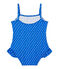 Badpak met stippen voor babymeisjes blauw PERSE/wit MARSHMALLOW