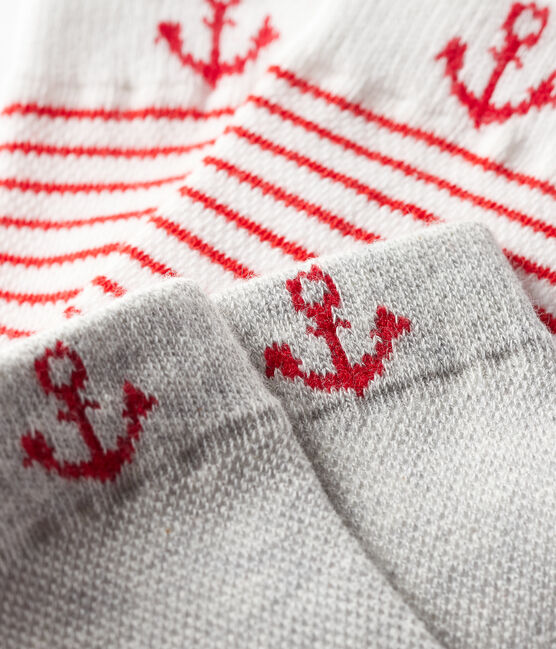 Lot de 2 paires de chaussettes bébé garçon variante 2