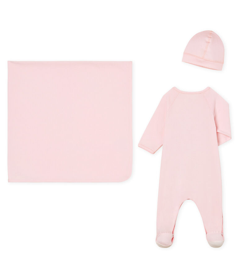 Geschenkdoos met 3 uniseks babystukken multicouleur