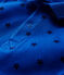 Body met lange mouwen en polokraag babyjongen blauw LIMOGES/blauw SMOKING