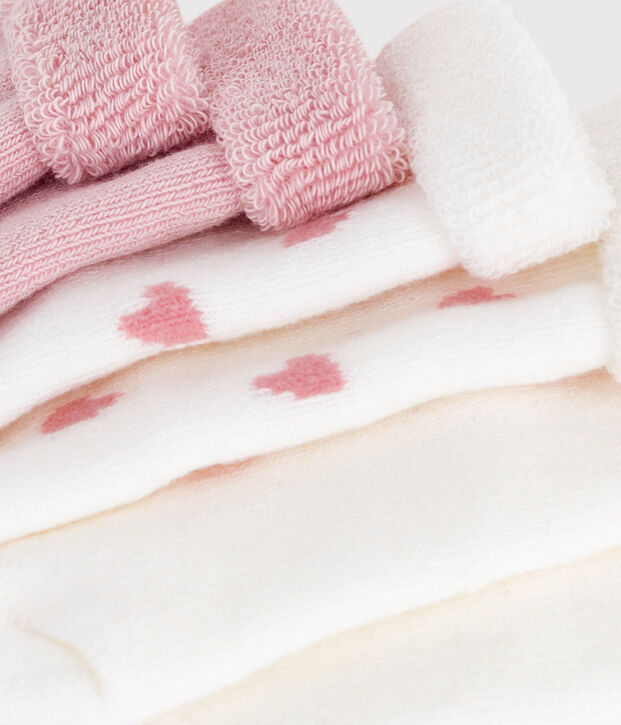 Set van katoenen geboortesokken multicouleur