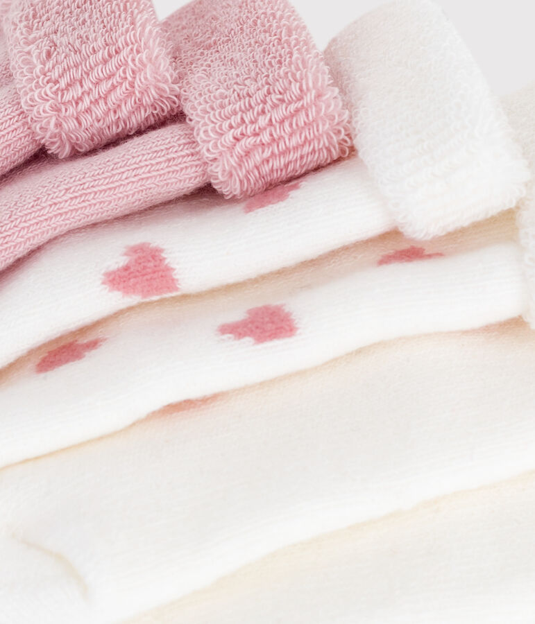 Set van katoenen geboortesokken multicouleur