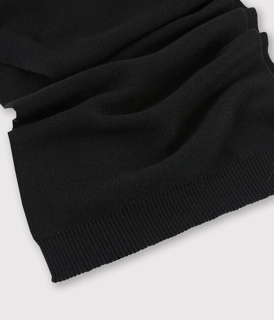 Echarpe en laine Femme noir NOIR