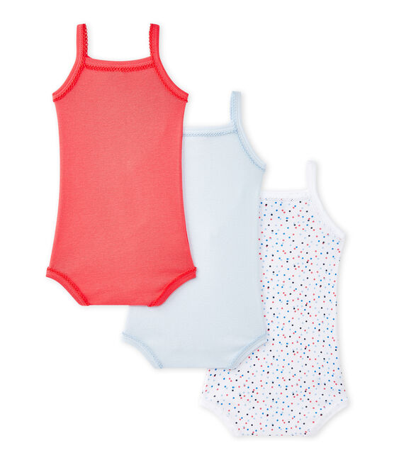 Lot de 2 bodies à bretelles bébé fille/53725