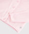 Katoenen cardigan voor meisjes roze MINOIS