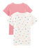 Duo de tee-shirts manches courtes petite fille variante 1