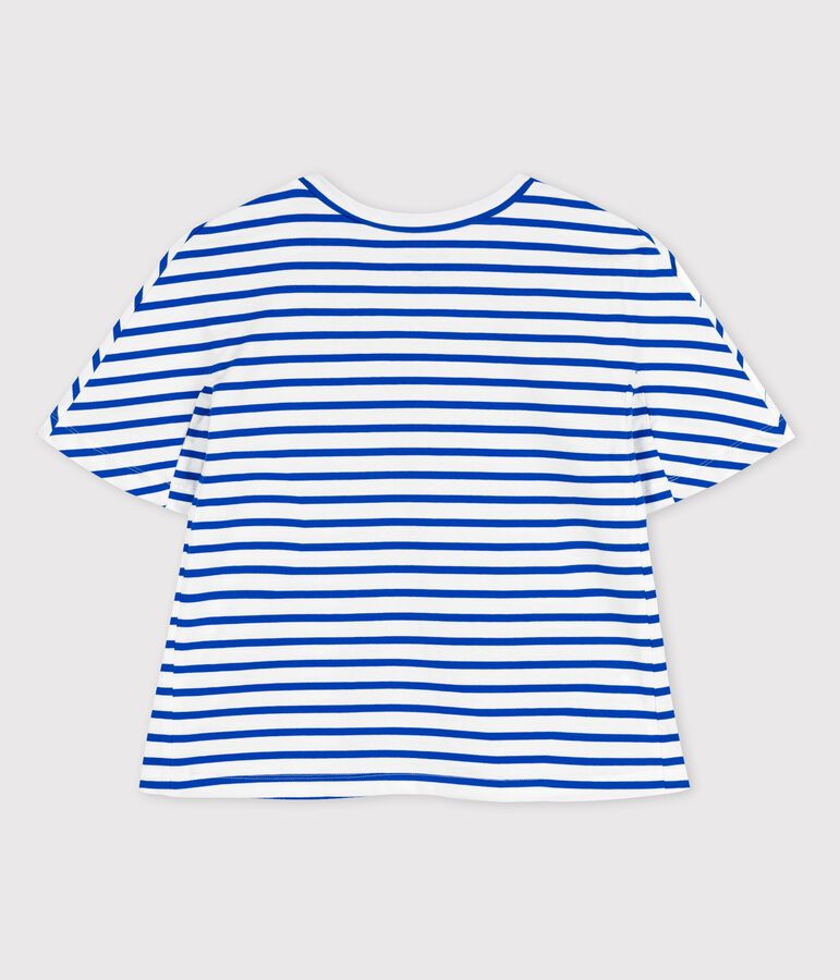 Marini&egrave;re r&eacute;&eacute;dition Hy&egrave;res femme blanc/bleu