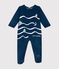 Dors bien en velours bébé blauw INCOGNITO
