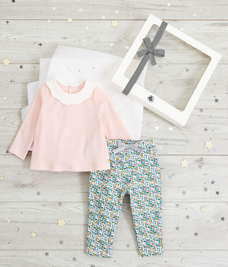 Cadeauset voor meisjesbaby multicouleur