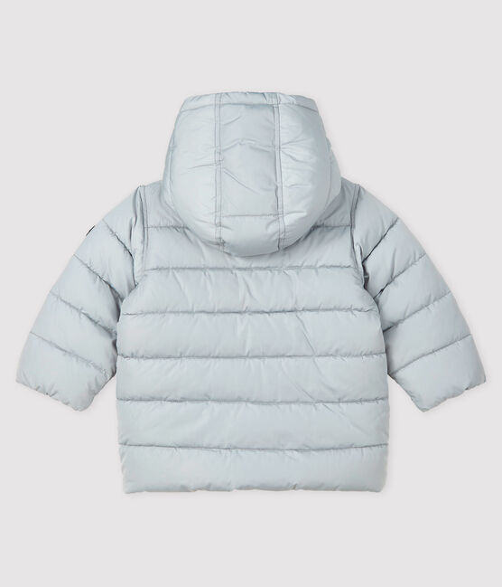 Gecapitonneerde donsjas baby jongen grijs GRIS CLAIR