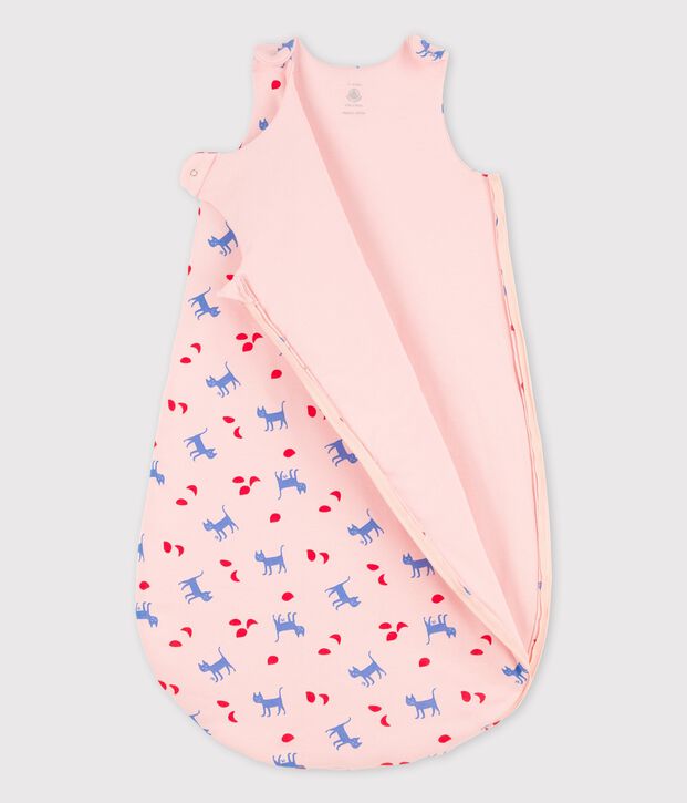 Gigoteuse b&eacute;b&eacute; imprim&eacute; en coton rose/multicouleur
