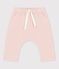 Pantalon bébé en velours en coton rose SALINE