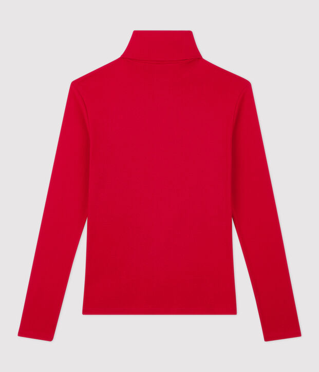 Iconische katoenen ondertrui Dames rood