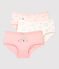 Lot de 3 culottes à paillettes petite fille variante 1