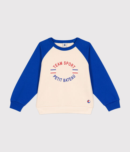 Sweatshirt in fleece voor jongens AVALANCHE/ CALVIN