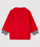 Sweatshirt bébé garçon imprimé rouge TERKUIT