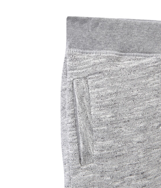 Jongensbroek in zware jersey grijs Gris