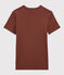 Iconisch katoenen T-shirt met ronde hals voor Dames oranje MADRAS